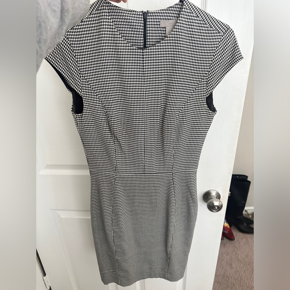 Houndstooth Dress